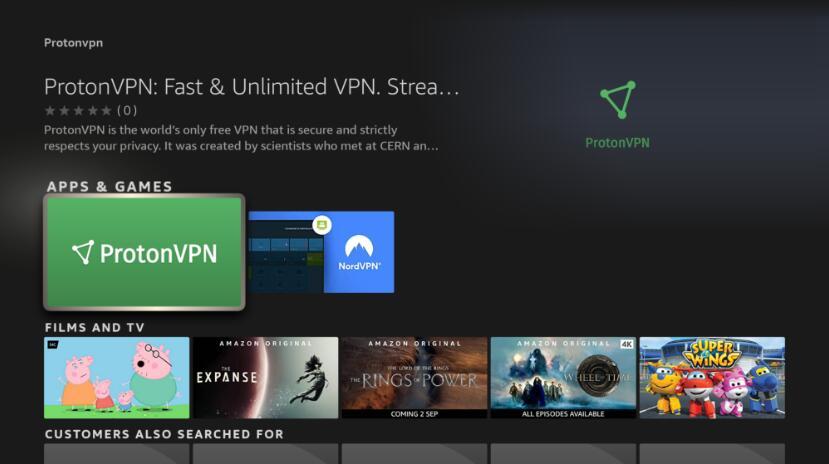 Proton VPN for FireStick